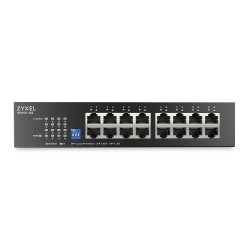 Суич ZyXEL GS1100-16S 16 port Gigabit - DIP selector Unmanaged Switch Суич ZyXEL GS1100-16S 16 port Gigabit - DIP selector Unmanaged Switch