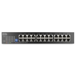 Суич ZyXEL GS1100-24ES 24 port Gigabit - DIP selector Unmanaged Switch v3 Суич ZyXEL GS1100-24ES 24 port Gigabit - DIP selector Unmanaged Switch v3