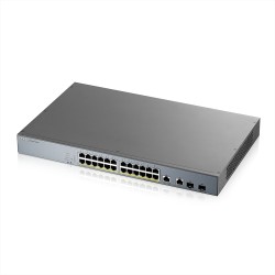 Суич ZyXEL GS1350-26HP 26 Port managed CCTV PoE switch Суич ZyXEL GS1350-26HP 26 Port managed CCTV PoE switch
