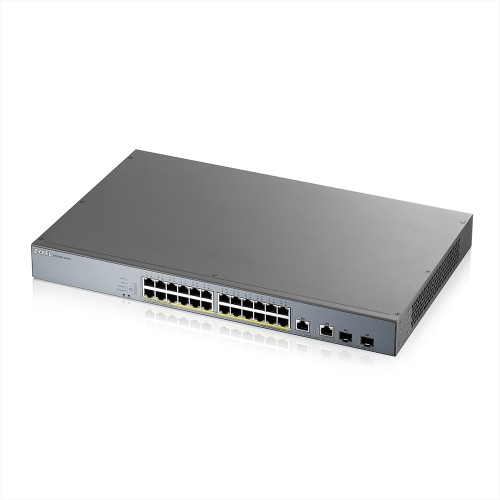 Суич ZyXEL GS1350-26HP 26 Port managed CCTV PoE switch Суич ZyXEL GS1350-26HP 26 Port managed CCTV PoE switch