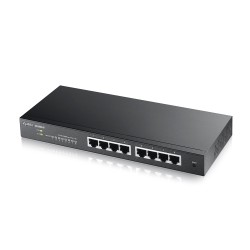 Суич ZyXEL GS1900-8 v2 8 port GbE L2 smart switch Суич ZyXEL GS1900-8 v2 8 port GbE L2 smart switch