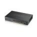 Суич ZyXEL GS1920-8HPv2 10 Port Smart Managed Switch 8x Gigabit Copper and 2x Gigabit dual pers. Суич ZyXEL GS1920-8HPv2 10 Port Smart Managed Switch 8x Gigabit Copper and 2x Gigabit dual pers.