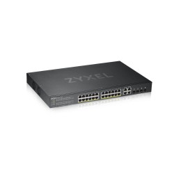 Суич ZyXEL GS1920-24HPv2 28 Port Smart Managed Switch 24x Gigabit Copper and 4x Gigabit dual pers. Суич ZyXEL GS1920-24HPv2 28 Port Smart Managed Switch 24x Gigabit Copper and 4x Gigabit dual pers.