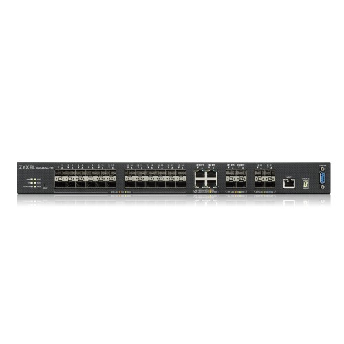 Суич ZyXEL XGS4600-32F L3 Managed Switch 24 port Gig SFP