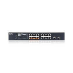 Суич ZyXEL XMG1915-18EP 16-port 2.5GbE Суич ZyXEL XMG1915-18EP 16-port 2.5GbE