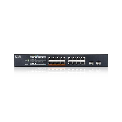 Суич ZyXEL XMG1915-18EP 16-port 2.5GbE Суич ZyXEL XMG1915-18EP 16-port 2.5GbE
