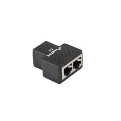 Конектори LANBERG RJ-45 inline coupler RJ45->2XRJ45 shielded Конектори LANBERG RJ-45 inline coupler RJ45->2XRJ45 shielded
