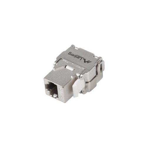 Конектори LANBERG keystone toolless module RJ45 180° FTP CAT.5e Конектори LANBERG keystone toolless module RJ45 180° FTP CAT.5e