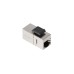 Конектори LANBERG feed-trru keystone connector RJ45->RJ45 FTP CAT.5e Конектори LANBERG feed-trru keystone connector RJ45->RJ45 FTP CAT.5e