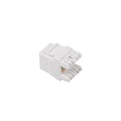 Конектори LANBERG keystone module RJ45 180° UTP CAT.6a Конектори LANBERG keystone module RJ45 180° UTP CAT.6a