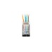 Конектори LANBERG RJ-45 FTP CAT.5e plug 8P8C Pass Throug Type Конектори LANBERG RJ-45 FTP CAT.5e plug 8P8C Pass Throug Type
