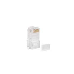 Конектори LANBERG RJ-45 UTP CAT.6 plug 8P8C Конектори LANBERG RJ-45 UTP CAT.6 plug 8P8C