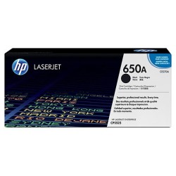 Тонер HP 650A Black LaserJet Toner Cartridge