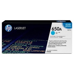Тонер HP 650A Cyan LaserJet Toner Cartridge