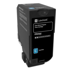 Тонер LEXMARK 74C20C0 CS720 CS/CX725 Cyan Return Programme 3K Toner Cartridge Тонер LEXMARK 74C20C0 CS720 CS/CX725 Cyan Return Programme 3K Toner Cartridge