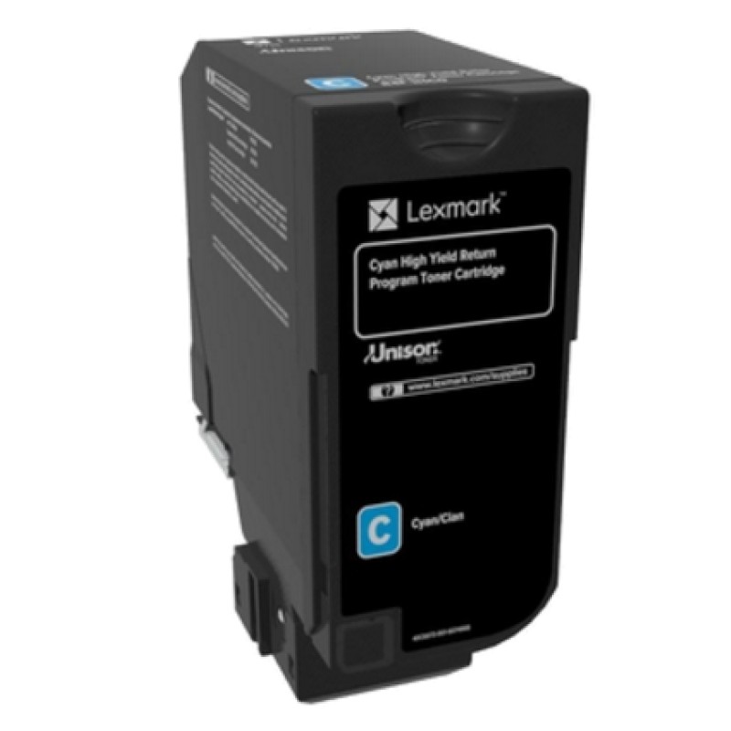 Тонер LEXMARK 84C2HC0 CX725 Cyan Return Programme 16K Toner Cartridge
