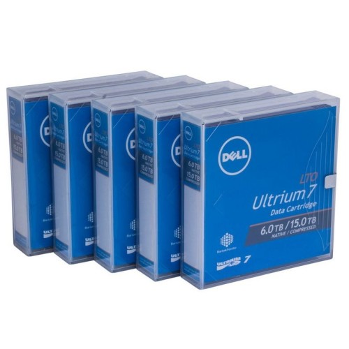 Консуматив за лентово устройство DELL LTO7 Tape Media 5 Pack Cust Kit Tape Back-up Консуматив за лентово устройство DELL LTO7 Tape Media 5 Pack Cust Kit Tape Back-up