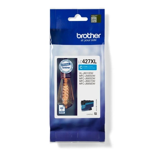 Мастилена касета Brother LC-427XLC Cyan Ink Cartridge Мастилена касета Brother LC-427XLC Cyan Ink Cartridge