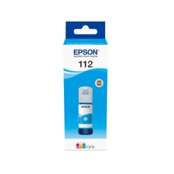 Туба с мастило EPSON 112 EcoTank Pigment Cyan ink bottle Туба с мастило EPSON 112 EcoTank Pigment Cyan ink bottle