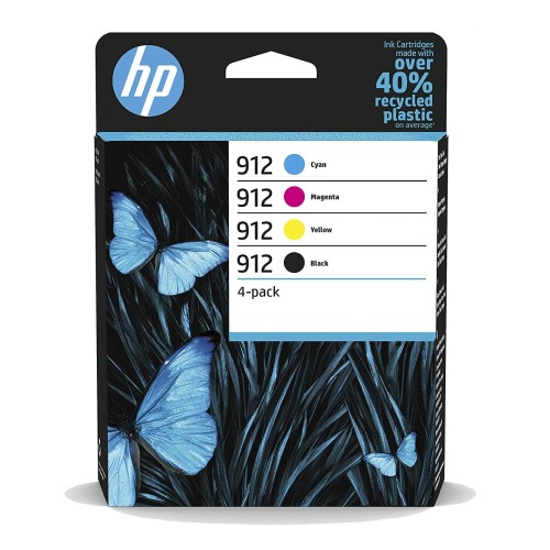 Мастилена касета HP 912 CMYK Original Ink Cartridge 4-Pack Мастилена касета HP 912 CMYK Original Ink Cartridge 4-Pack