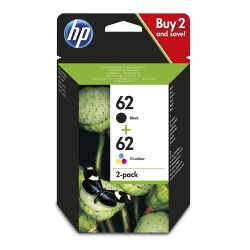 Мастилена касета HP 62 2-pack Black/Tri-color Original Ink Cartridges Мастилена касета HP 62 2-pack Black/Tri-color Original Ink Cartridges