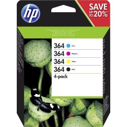Мастилена касета HP 364 CMYK Ink Cartridge Combo 4-Pack
