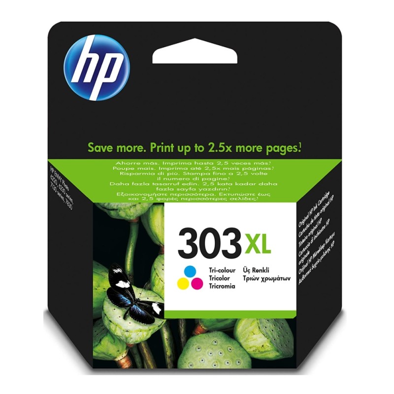 Мастилена касета HP 303XL High Yield Tri-color Original Ink Cartridge