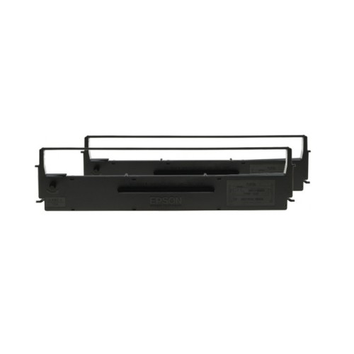 Лента за матричен принтер EPSON SIDM Black Ribbon Cartridge for LX-350/300+/300+II Dualpack Лента за матричен принтер EPSON SIDM Black Ribbon Cartridge for LX-350/300+/300+II Dualpack