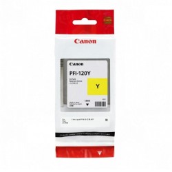 Мастилена касета CANON Pigment Ink Tank PFI-120 Yellow Мастилена касета CANON Pigment Ink Tank PFI-120 Yellow