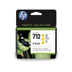 Мастилена касета HP 712 Yellow Ink Cartridge 3-Pack Мастилена касета HP 712 Yellow Ink Cartridge 3-Pack
