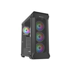 Кутия за компютър GENESIS Gaming PC Case IRID 505 ARGB V2 Midi Tower Window Black Кутия за компютър GENESIS Gaming PC Case IRID 505 ARGB V2 Midi Tower Window Black