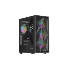 Кутия за компютър GENESIS PC Case DIAXID 605 RGB Mini Tower Window Black Кутия за компютър GENESIS PC Case DIAXID 605 RGB Mini Tower Window Black
