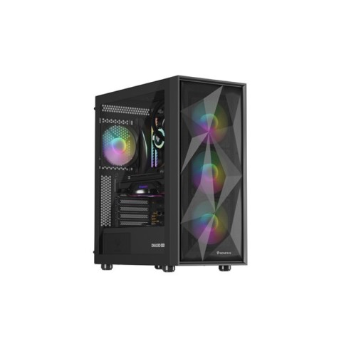 Кутия за компютър GENESIS PC Case DIAXID 605 RGB Mini Tower Window Black Кутия за компютър GENESIS PC Case DIAXID 605 RGB Mini Tower Window Black