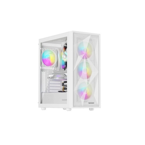 Кутия за компютър GENESIS PC Case DIAXID 605 RGB Mini Tower Window White Кутия за компютър GENESIS PC Case DIAXID 605 RGB Mini Tower Window White