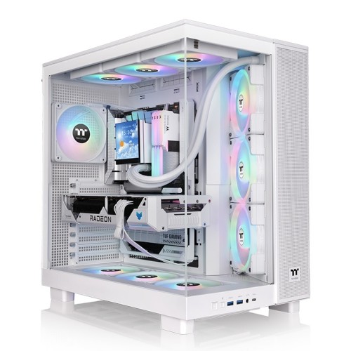 Кутия за компютър Thermaltake View 380 XL TG ARGB Snow Кутия за компютър Thermaltake View 380 XL TG ARGB Snow