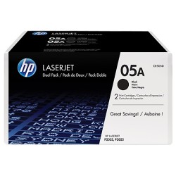 Тонер HP 05A 2-pack Black Original LaserJet Toner Cartridges Тонер HP 05A 2-pack Black Original LaserJet Toner Cartridges