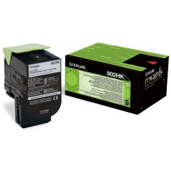 Тонер LEXMARK 80C2HK0 CX410 510 Black Return Programme 4K Toner Cartridge Тонер LEXMARK 80C2HK0 CX410 510 Black Return Programme 4K Toner Cartridge