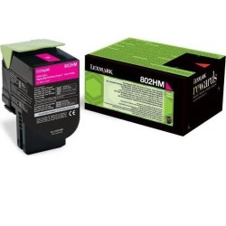 Тонер LEXMARK 80C2HM0 CX410 510 Magenta Return Programme 3K Toner Cartridge Тонер LEXMARK 80C2HM0 CX410 510 Magenta Return Programme 3K Toner Cartridge