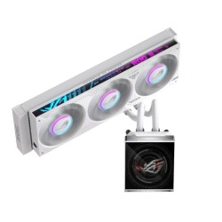 Водно охлаждане ASUS ROG Strix SLC IV 360 ARGB LCD White Водно охлаждане ASUS ROG Strix SLC IV 360 ARGB LCD White
