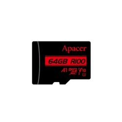 Карта памет APACER 64GB microSDHC/SDXC UHS-I U1 V10 A1 Карта памет APACER 64GB microSDHC/SDXC UHS-I U1 V10 A1