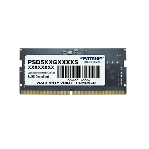 Памет PATRIOT Signature SODIMM 32GB DDR5 4800Mhz Памет PATRIOT Signature SODIMM 32GB DDR5 4800Mhz