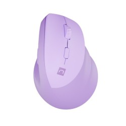 Мишки NATEC Vertical Mouse Crake 2 Wireless 2400DPI Bluetooth 5.2 + 2.4 GHz Pure Lavender Мишки NATEC Vertical Mouse Crake 2 Wireless 2400DPI Bluetooth 5.2 + 2.4 GHz Pure Lavender
