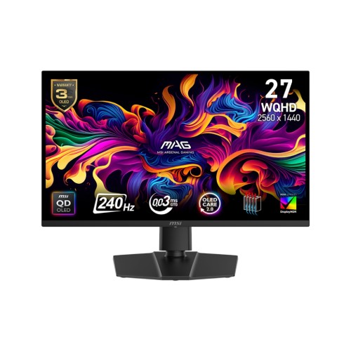 Монитор MSI MAG 271QP QD-OLED X24 26.5 Монитор MSI MAG 271QP QD-OLED X24 26.5
