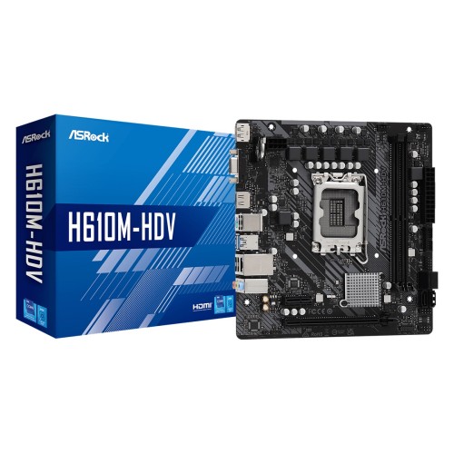Дънна платка ASROCK H610M-HDV/M.2 R2.0 Дънна платка ASROCK H610M-HDV/M.2 R2.0