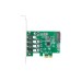 Мрежова карта LANBERG pci express x1 card->4x USB-A 3.1 gen1 low profile Мрежова карта LANBERG pci express x1 card->4x USB-A 3.1 gen1 low profile