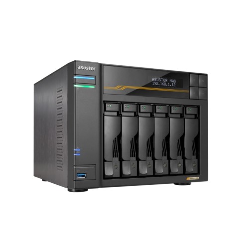 Мрежово сторидж устройство ASUS Asustor Lockerstor 6 Gen3 AS6806T 6 Bay NAS Мрежово сторидж устройство ASUS Asustor Lockerstor 6 Gen3 AS6806T 6 Bay NAS