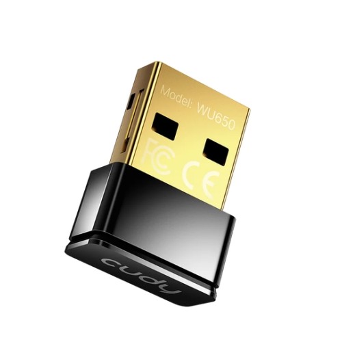 Мрежов аксесоар CUDY WU650 Wi-Fi Mini USB Adapter AC650 650Mbps Wi-Fi USB Adapter Mini Size Мрежов аксесоар CUDY WU650 Wi-Fi Mini USB Adapter AC650 650Mbps Wi-Fi USB Adapter Mini Size