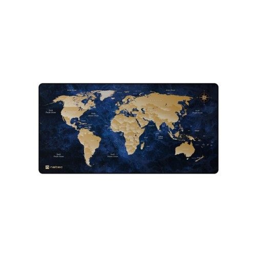 Подложка за мишка NATEC Mouse Pad World Deep Map MAXI 800x400 mm Подложка за мишка NATEC Mouse Pad World Deep Map MAXI 800x400 mm