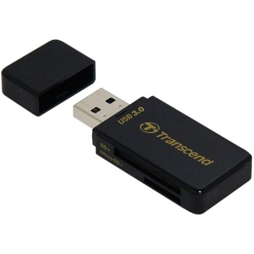 Четец за карти TRANSCEND SD/microSD Card Reader USB 3.0/3.1 Gen 1 Четец за карти TRANSCEND SD/microSD Card Reader USB 3.0/3.1 Gen 1