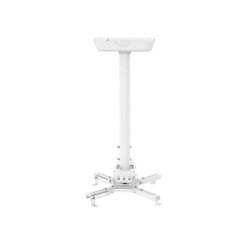 Стойка за дисплеи и проектори SUNNE Ceiling Projector Bracket Mount Ceiling Mount 74-114cm White Стойка за дисплеи и проектори SUNNE Ceiling Projector Bracket Mount Ceiling Mount 74-114cm White